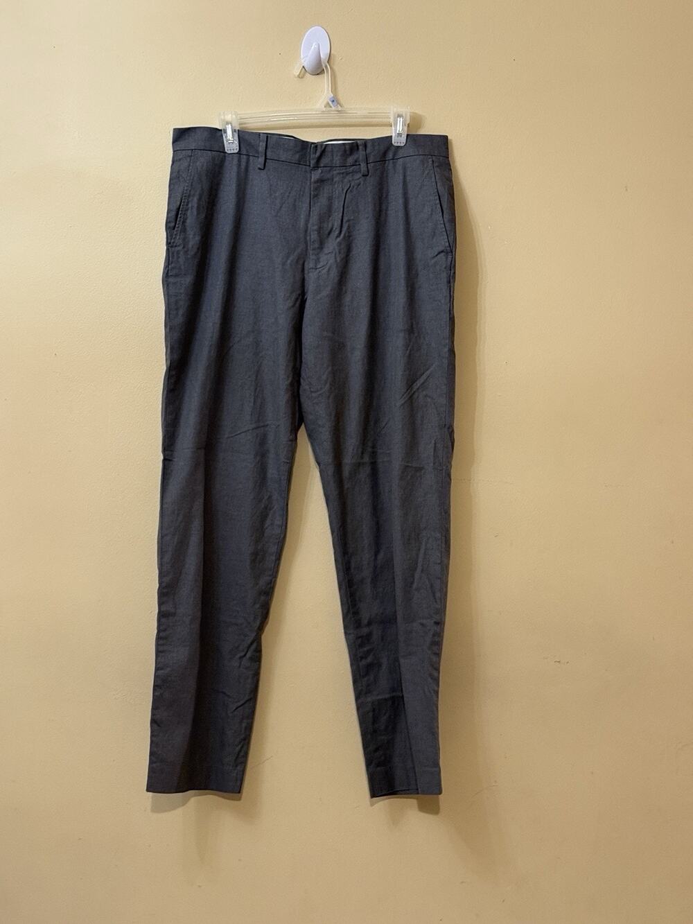 Smart Casual Quiet Luxury Ivy League Prep J Crew Bowery Classic Pants 34x32
